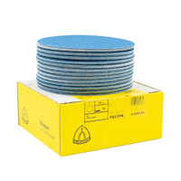 Klingspor 150mm Velcro Backing Sanding Disc Pad PS 21 FK  6" 80 Grit - No Dust Holes - 50 Each