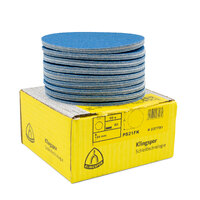 Klingspor 125mm Velcro Backing Sanding Disc Pad PS 21 FK 5" 80 Grit - No Dust Holes - 50 Each