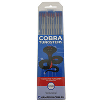 2.4mm 2% Thoriated TIG Tungsten Electrodes 10 Each - Red Tip