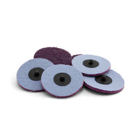 Klingspor 76mm Quick Change Discs QRC 800 Maroon Medium - 25 Each