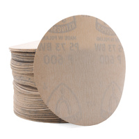 Klingspor PS 73 BWK 600 Grit Abrasive disc 6" 150mm - 100 Each Part # 306614
