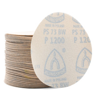Klingspor PS 73 BWK 1200 Grit Abrasive disc 6" 150mm - 100 Each Part # 306625