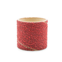Klingspor 60 Grit CS 410 X 25mm x 25mm Spiral Bands for Stainless Steel - 10 Each