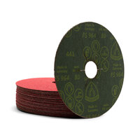 Klingspor FS 964 ACT 125mm Ceramic Resin Fibre Sanding Disc Pad 5" 120 grit - 100 Each