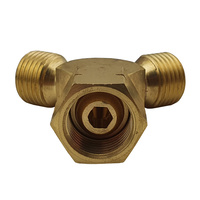 10x LPG / Acetylene Hose Y Piece Splitter Connector R215