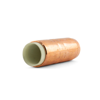 Bernard 400 Amp 4591 Cylindrical Copper MIG Nozzle / Shroud - 2 Pack