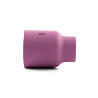 WP-17 | 18 | 26 TIG Ceramic Cup / Nozzle STUBBY #8 Gas Lens - 40 Each