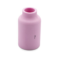 TIG Ceramic Cup / Nozzle #7 GAS LENS - 10 Each - WP-17 /18 / 26 