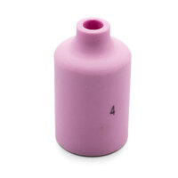 TIG Ceramic Cup / Nozzle #4 GAS LENS - 10 Each - WP-17 /18 / 26