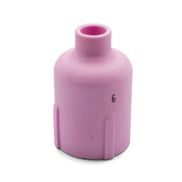 2 x TIG Ceramic Cup Nozzle #6 GAS LENS LARGE DIAMETER