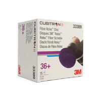 3M Cubitron II 36 Grit 75mm Roloc Fibre Disc 786C 33389 - 15 Each