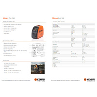 Kemppi Minarc Evo 180 Amp MMAW | STICK | TIG | Caddy DC Welder