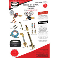Harris 801 Oxygen / LPG Cigweld Compatible Brazing | Cutting Gas Kit