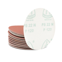 Klingspor 150mm Velcro Backing Sanding Disc Pad PS 22 K  6" 120 Grit - No Dust Holes - 50 Each