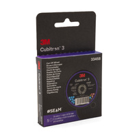 3M Cubitron 3 Cut-off Wheel 33458 75mm x 1.0mm x 9.53mm - 30 Each