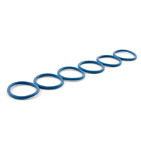Bernard MIG Gas Diffuser O-Rings for 4435 / 4635 - 6 Pack Pyrex TIG