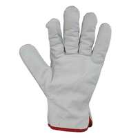 XXL Riggers Gloves Cow Hide Leather - 12 Pairs