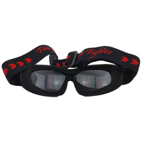 Heat and Fire Resistant Goggles Black with Smoke AntiFog Lens