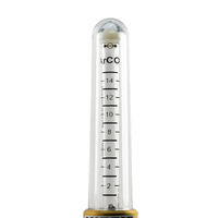 2 x Harris 866 Argon / Co2 Flowmeter 0-15 Lpm with Soft Seat Valve