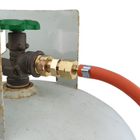 Camp Cooker Hose Extension Kit 2700mm with Australian Made Gas Bottle Adaptor