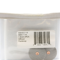 1.6mm Diffuser Mesh Filter for Furick BBW Pyrex Cup - 2 Pack