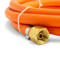 Tradeflame Propane Gas Hose 2 Meter 3/8" BSP LH Female to 1/4" BSP Female
