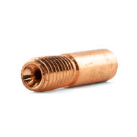 Binzel Style MIG Contact Tips - 0.8mm - 10 pack - M5 x 5 x 0.8mm - MIGMATE 