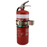 10x Gas Bottle Holders | Restraint (Size 165mm - 181mm) Suits 9kg Fire Extinguisher Steel