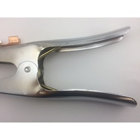 5x 300A Amp Welding Alligator Earth Clamp - LONG Copper Braid 