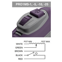 TIG Torch Amp Control Switch Kit - 1K Potentiometer 