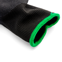 12 x MEDIUM Rippa Grippa "Ninja" Nitrile Coated Synthetic Glove
