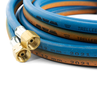 15 Meter Oxy / LPG 5mm Twin Hose with 5/8 UNF Fittings