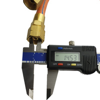 50m Oxy LPG Twin Hose with Fittings - One piece