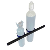 Gas Bottle Holder Restraint 1m Track | 2x 1200mm Strap will suit a 45kg LPG gas bottle. AUSTRALIAN MADE