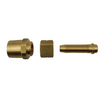 Twin pack 10mm Hose Connector LH (FUEL) and RH (Oxygen)