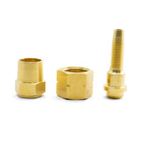 LP240 Hose Connector 5/8 UNF Thread LH (Fuel) - 5mm Hose - 10 Each