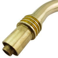Swan / Bent Goose Neck - MIG Spool Gun 45 Degree Torch Neck for QLBF-200  Binzel Style