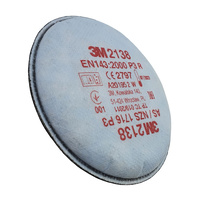 3M 2138 Filter Disc Particulate GP2/GP3 OV/AG 2000 - 10 Pairs