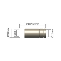 MIG MB15 RH Bulk Kit 35 Piece ombo - 0.8mm - Binzel Style 