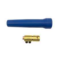 Welding Cable Plug Welder Generator Connector 500 Amp Male & Female (Lincoln Compatible)