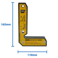 2 x Strong Hand Fixed 90° Magnet 30° & 60° - 165mm x 110mm x 20mm