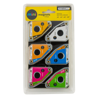 Stronghand Magnet Mini-Mag 59 x 51 x 16mm Pull Force 10KG - Pack of 6
