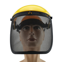 Brow Guard with Wire Mesh Screen Shield - Head and Face Protection 
