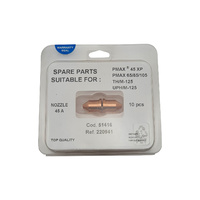 Plasma Cutter Machine Parts Kit 45A - Suit Hypertherm Powermax 45XP - 21 Piece Kit