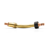45 Degree Swan Neck Assembly for Cobra 300 Amp Push Pull Torch