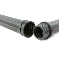 COBRA ROD RAK TIG Storage Tube - 50mm x 1000mm - BLACK 5 Pack - MADE IN AUSTRALIA