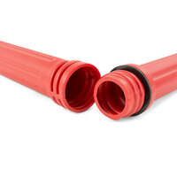 COBRA ROD RAK TIG Storage Tube - 50mm x 1000mm - RED - MADE IN AUSTRALIA