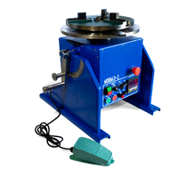 100kg Welding Positioner Turntable Rotator w/ WP300 Chuck & Foot Pedal Control