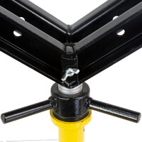Welding Pipe Stand Fixed Legs Heavy Duty Adjustable Height 3,000 lbs (1,360kg) Load Rating