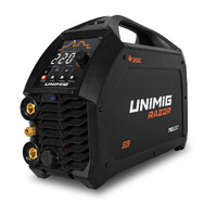 UNIMIG Razor Digital Pulse DC 220 Amp Inverter TIG Welder U12003K
